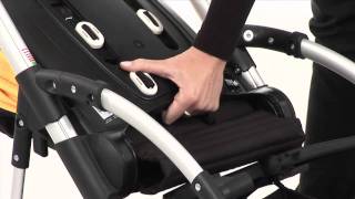 bugaboo bee reverse the seat and fold facing parent [upl. by Odnam]