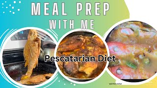 The ULTIMATE Pescatarian Meal Prep FISH ONLY [upl. by Yrocal]