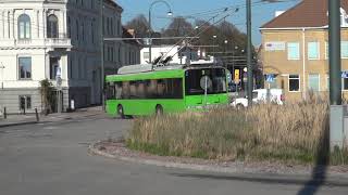 LANDSKRONA TROLLEYBUS 15TH OCT 2018 [upl. by Foote]