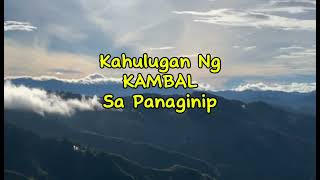 KAHULUGAN NG KAMBAL SA PANAGINIP [upl. by Taryne961]