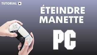 Comment éteindre manette PS5 sur pc [upl. by Ahsart]