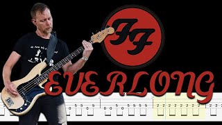 Foo Fighters  Everlong Bass Tabs and Notation  By ChamisBass chamisbass basstabs [upl. by Aneem708]