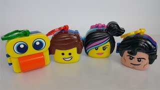 1 Zabawki z zestawów Happy Meal McDonalds The LEGO Movie 2  RAFI BRICKS [upl. by Yzzo]