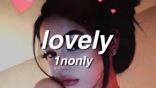 🌸1nonly🌸  lovely prod prodigy  Lyrics [upl. by Lihas]