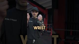 HOW TO USE WRIST WRAPS  EASY TUTORIAL bulkingseason bodybuilding wristwraps getbig fitness [upl. by Daisey]