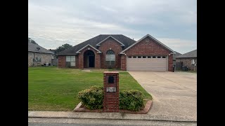 203 Bucky Beaver Jacksonville AR 72076  Large 4br 2ba all brick home in Northlake [upl. by Nortal240]