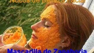 Mascarilla de Zanahoria  Mascarillas caseras para la cara [upl. by Hgielac872]