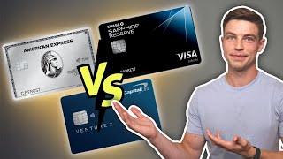 Amex Platinum vs Sapphire Reserve vs Venture X [upl. by Anomas]