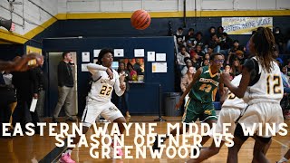 WJG SPORTS HIGHLIGHT FILMS Eastern Wayne 51 Greenwood 19 [upl. by Riesman]