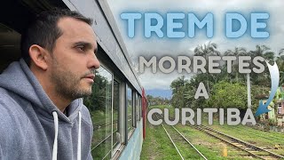 O que fazer em Morretes  TREM DE MORRETES A CURITIBA  Pôr do Sol [upl. by Savory652]