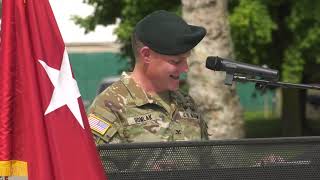 US Army Garrison Italy Change of Command 2023 [upl. by Naginarb]