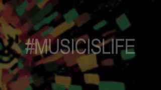 Riddim  Music is life lyric video [upl. by Julita]