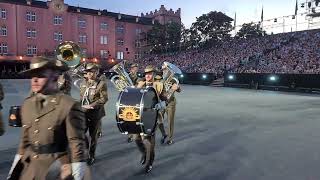 Basel Tattoo 2024 Massed Pipes and Drums [upl. by Naghem]