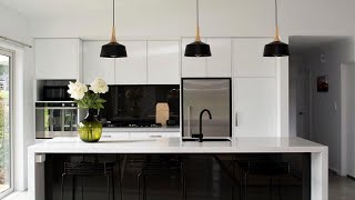 25 Beautiful Small Kitchen Ideas Black And White [upl. by Monk788]