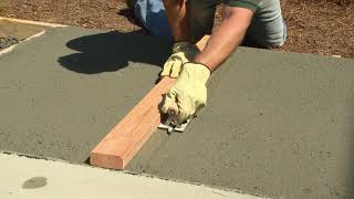 How to Pour amp Finish Concrete Hi Resolution [upl. by Cattan326]