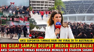 🔴AKSI FANS TIMNAS VIRAL Media Australia Sampai Katakan Hal Ini Lihat Aksi Suporter Timnas [upl. by Esinereb]