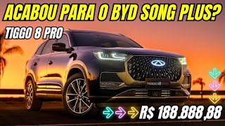 TIGGO 8 PRO QUER ACABAR COM BYD SONG PLUS E SONG PRO VAI CONSEGUIR BONITO ELE É [upl. by Assiren]