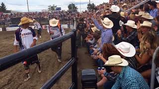 Chase Outlaw  wild bull ride [upl. by Codie]