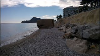 Los BUNKERS de L´Olla y Cap Negret  CALA DEL SOIO Altea [upl. by Inaflahk426]