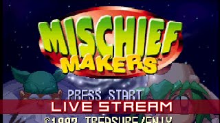 Mischief Makers N64  Live First Playthrough 1 [upl. by Edyak668]