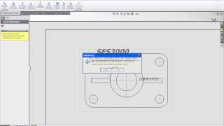 SOLİDWORKS TEKNİK RESİM KESİT ALMA PART5 [upl. by Shirlie]