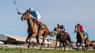 MAY DAY READY wins Kentucky Downs Juvenile Fillies Stakes [upl. by Chace]