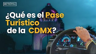 ¿Qué es el Pase Turístico de la CDMX [upl. by Jeffcott]