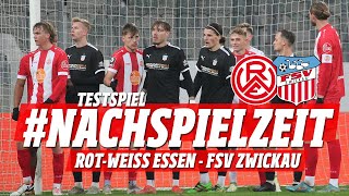 FSV TV  NACHSPIELZEIT  RotWeiss Essen  FSV Zwickau 53 31 Testspiel [upl. by Pendergast649]