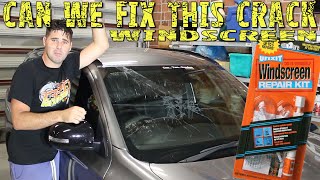 How to fix a Cracked Windscreen in 5 minutes [upl. by Elletsirk]