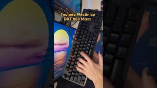 Teclado Mecânico Trust GXT 863 Mazz com Switch Outemo Red trustgaming [upl. by Alyss423]