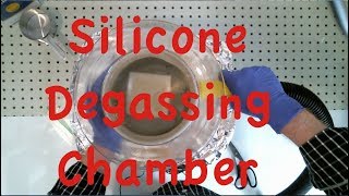 Mold Making Silicone Degassing Chamber DIY Vacuum Chamber [upl. by Sirovat554]