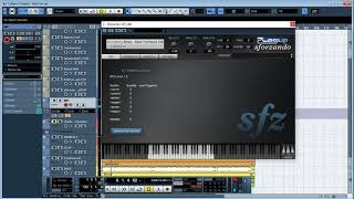 วิธีใช้ Sforzando VST [upl. by Aiker]