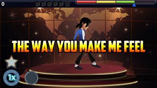 Michael Jackson The Experience PSP  The Way You Make Me Feel [upl. by Siugram427]