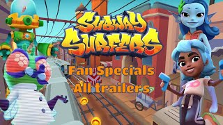 Subway Surfers  All Fan Specials Trailers 20202024 [upl. by Etnoled]