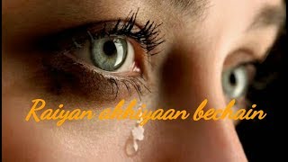 Akhiyaan Bechain – Nachhatar Gill  whatsapp status video [upl. by Ellenyl263]