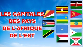 Les Capitales des Pays dAfrique de lEst [upl. by Balduin]