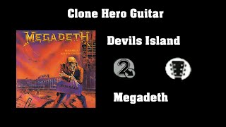 Devils Island  Megadeth  Expert Guitar [upl. by Gowrie]