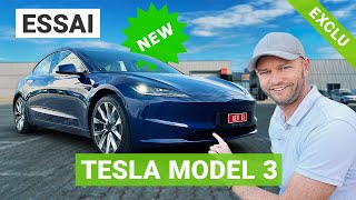 Essai nouvelle Tesla Model 3 2024  plus douce et plus sage [upl. by Calandria]