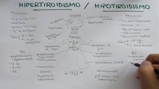 Hipertiroidismo Hipotiroidismo causas signos síntomas y tratamiento [upl. by Lovett836]