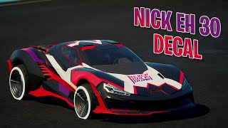 Nick Eh 30 Cyclone Decal [upl. by Annawal]