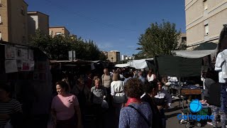 Los vendedores ambulantes del mercadillo lamentan las pérdidas de los últimos meses [upl. by Maag]