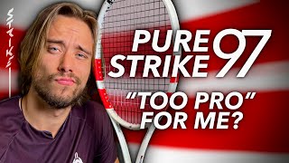 Babolat Pure Strike 97 2024 Review by Gladiators [upl. by Ceevah862]