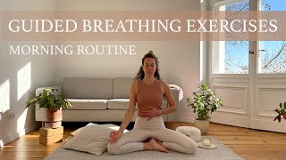 Morning Pranayama Breathing Exercises Cleanse And Recharge  15 Min [upl. by Ellennaj185]