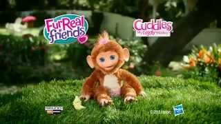 Cuddles My Giggly Monkey  FurReal Friends  Doll  TV Toy Commercial  TV Ad  TV Spot  Hasbro [upl. by Foote]