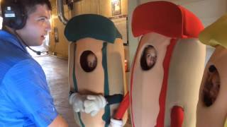 Behind the scenes at Royals Hot Dog Derby [upl. by Anawk289]