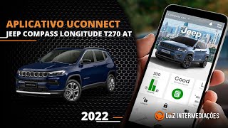 Aplicativo Uconnect Services  JEEP COMPASS LONGITUDE T270 AT 2022 [upl. by Snehpets832]