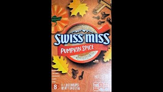 Product Review Conagra Brands Swiss Miss Pumpkin Spice Hot Chocolate [upl. by Libbie]