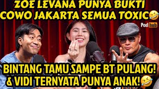 AKU JOMBLO DAN KU BENCI MANTANKU 🤬😝 ZOE LEVANA😍 VIDI  PODHUB  PODCAST [upl. by Aerdnat]