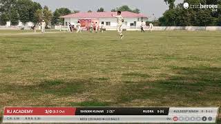 Live Cricket Match  NBF Sports Academy vs RJ Academy  29Oct24 0924 AM 20  Sahab Singh Cricket [upl. by Aititel]