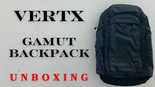 Vertx Gamut Backpack Unboxing [upl. by Sices677]